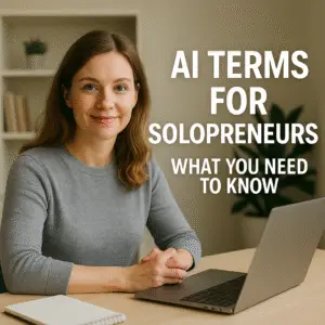 SoloCreatorAI.com - AI Terms for Solopreneurs, What You Need to Know