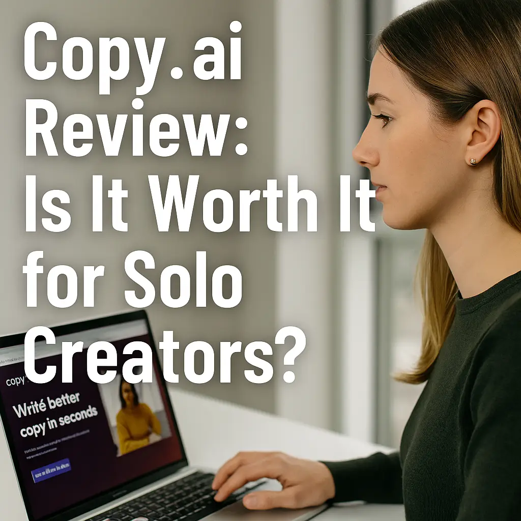 SoloCreatorAI.com - Copy.ai Review Is It Worth It for Solo Creators
