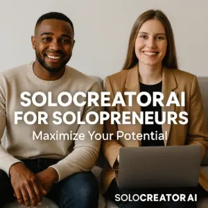SoloCreatorAI.com - For Solopreneurs, Maximize Your Potential